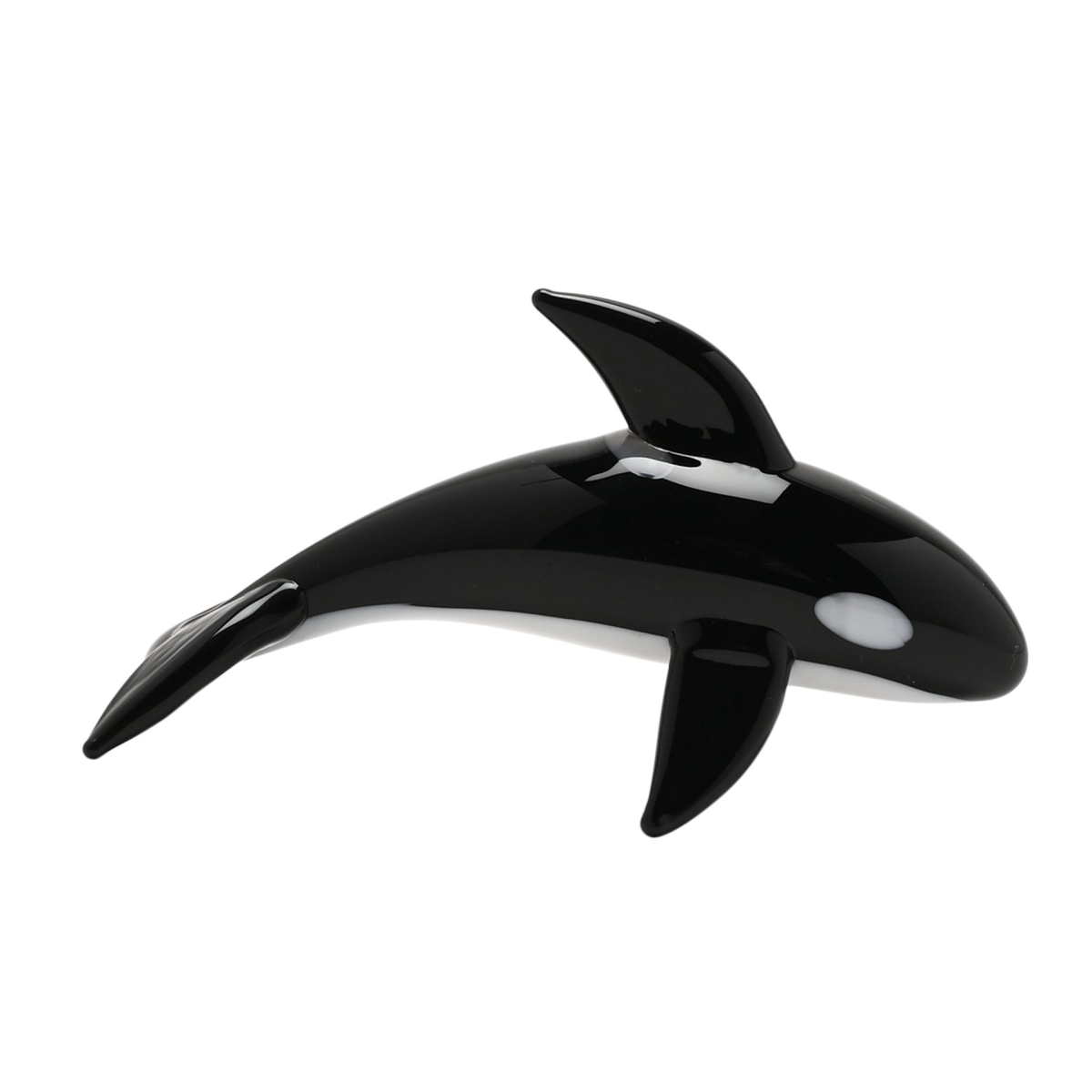 Objets d'art Miniature Glass Figurine - Whale