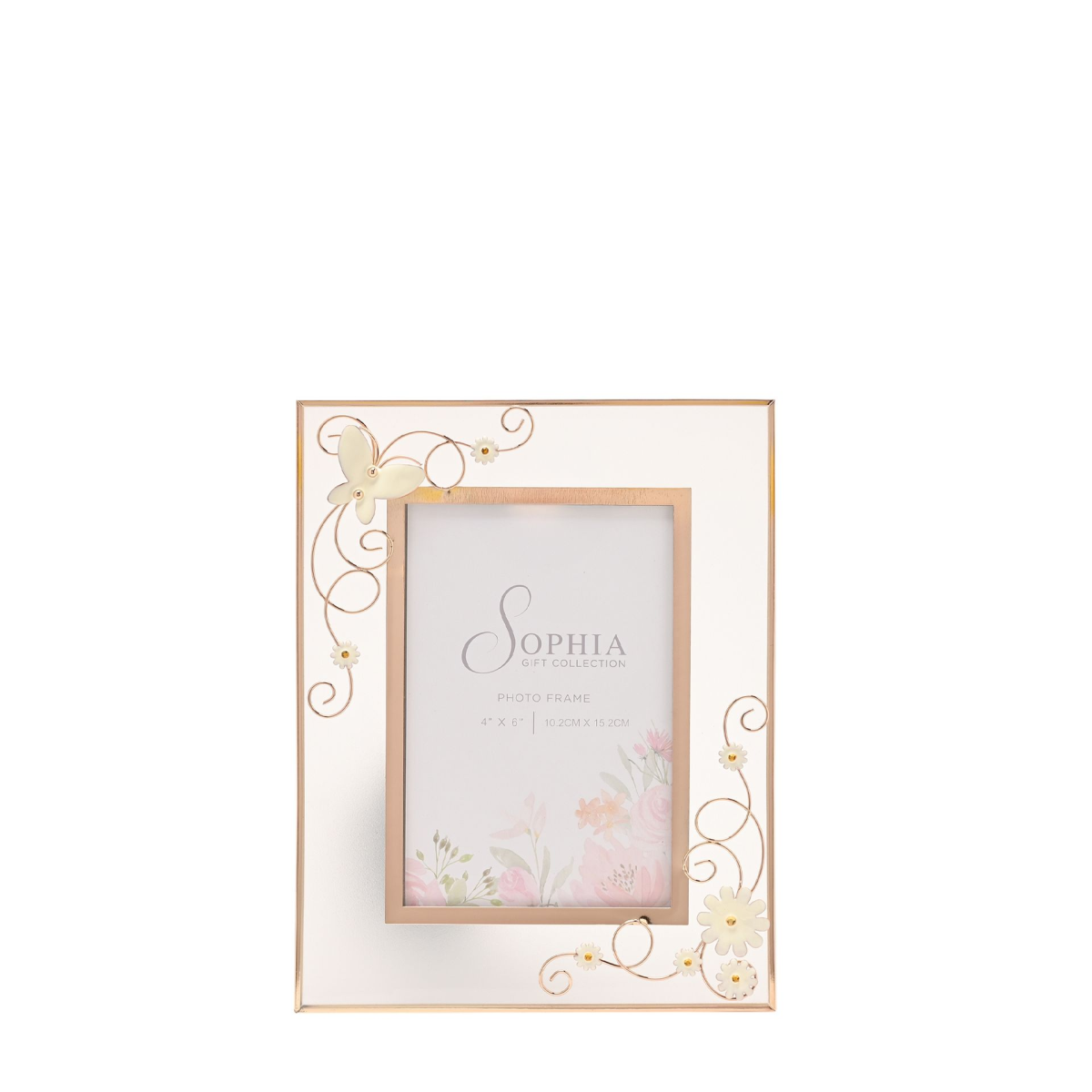 Sophia Classic Champagne Meadow Photo Frame 4" x 6"
