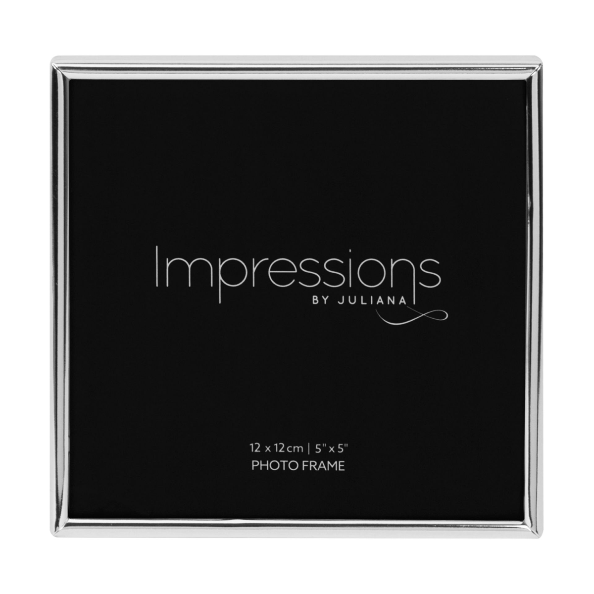 Silver Plated Thin Photoframe - Size 5" x 5"