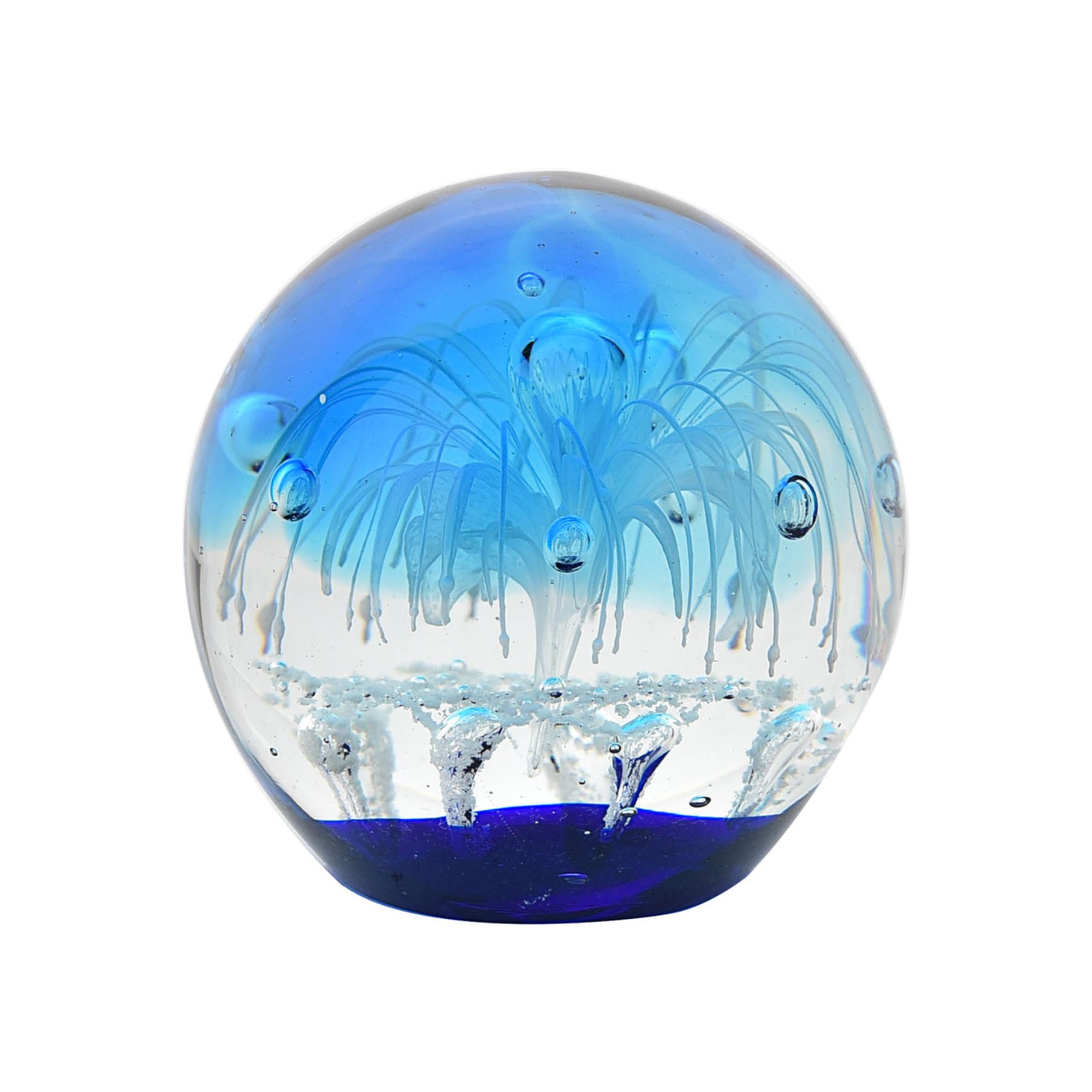 Objets d'art Glass Ornament - Water Splash Paperweight *(18/12)*