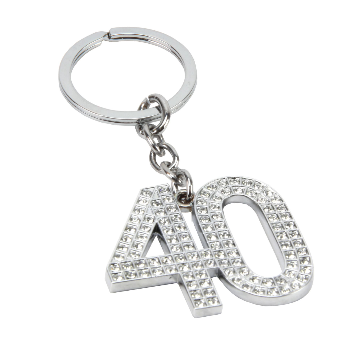 Milestones Crystal Keyring - 40