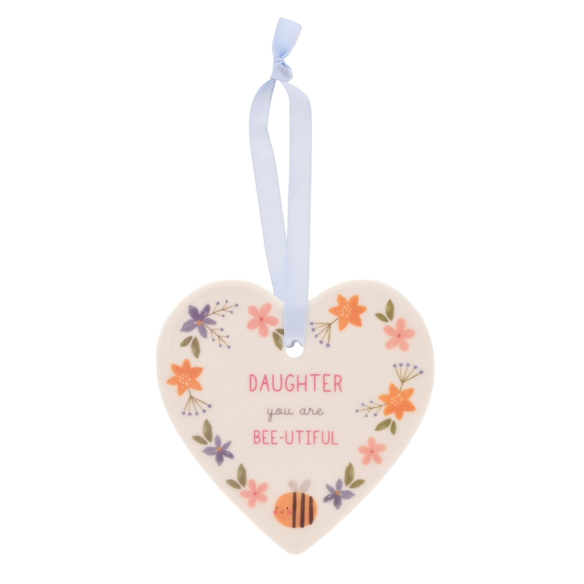 Love Life Ceramic Heart - Daughter