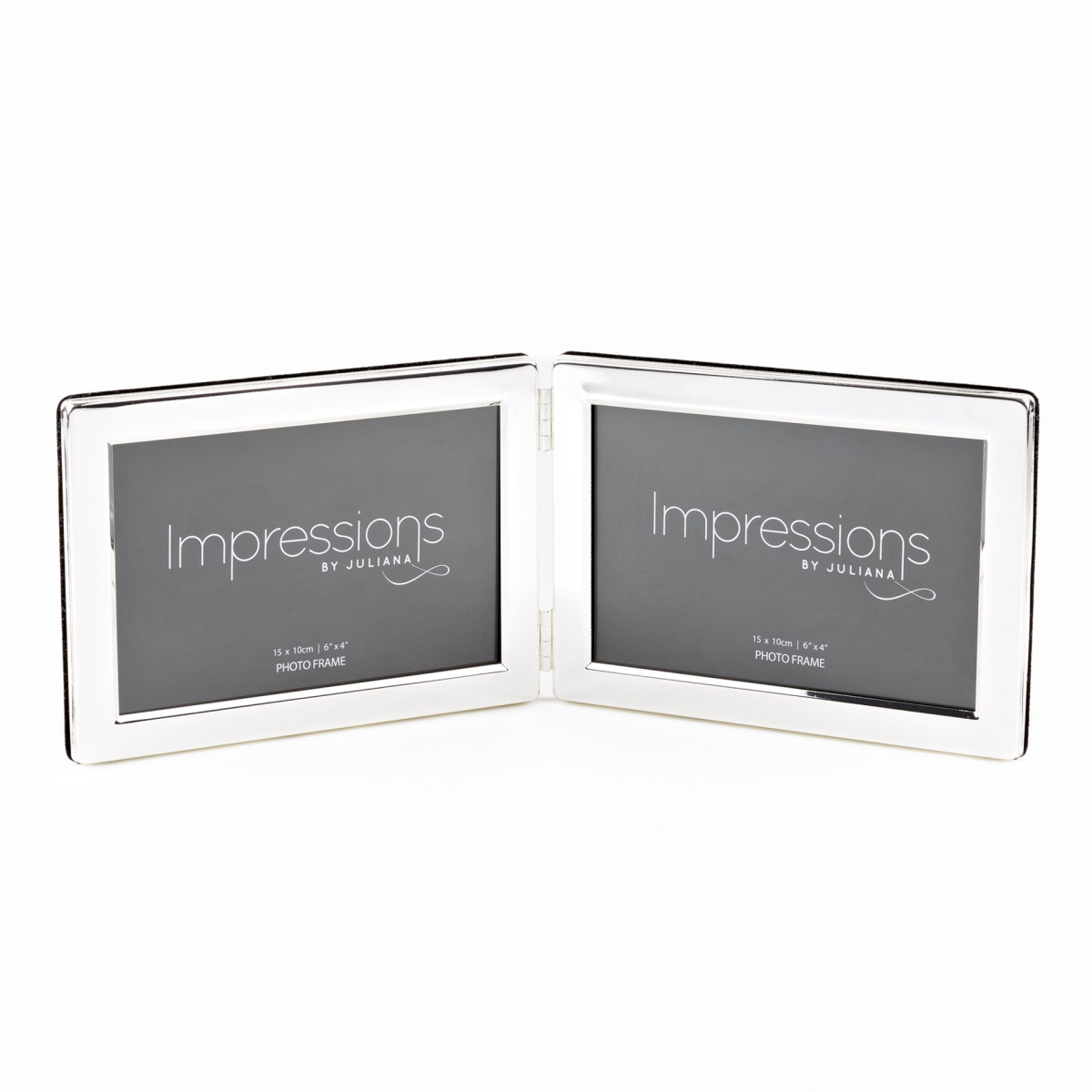 Silverplated Double Frame - 4"x6" Landscape