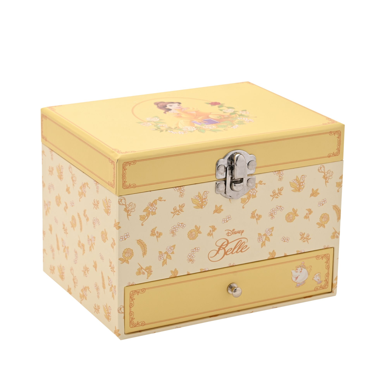 Disney Pastel Princess Musical Jewellery Box - Belle