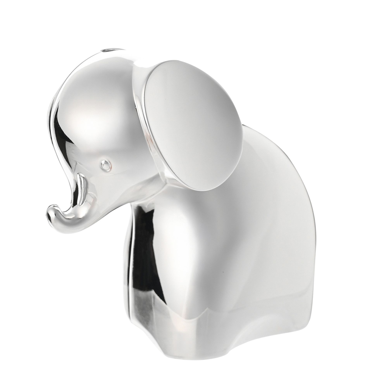 Bambino Silver Plated Elephant Money Box