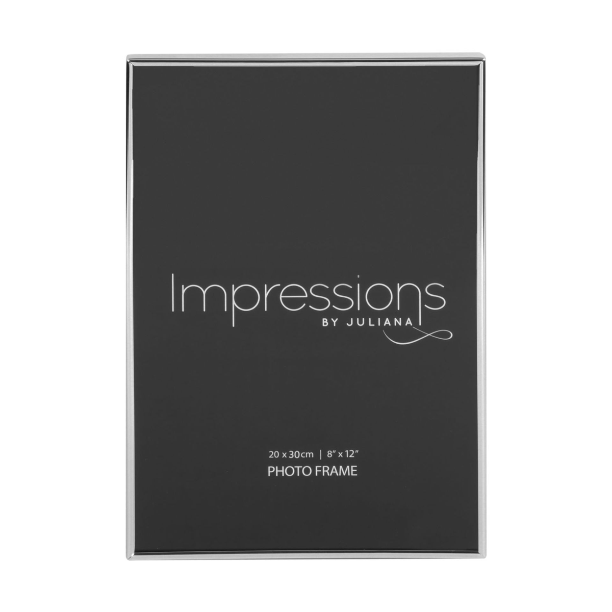 Silverplated Photo Frame Oblong Thin - 8" x 12"