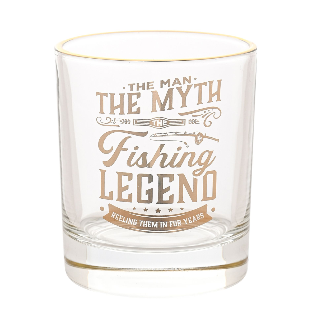 Harvey Makin Legend Tumbler Glass - Fishing