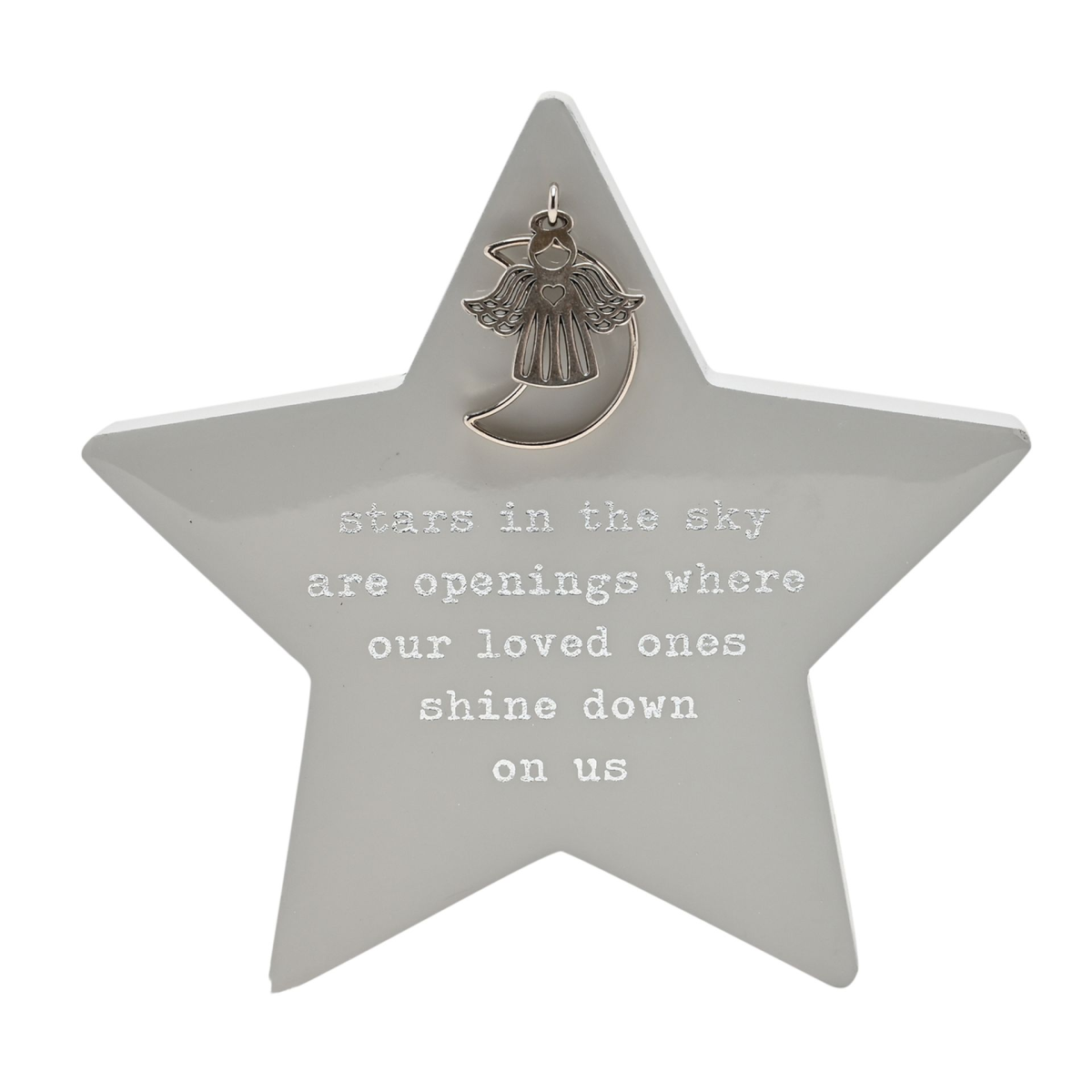 Thoughts of You Star Mantel Plaque - Loved Ones