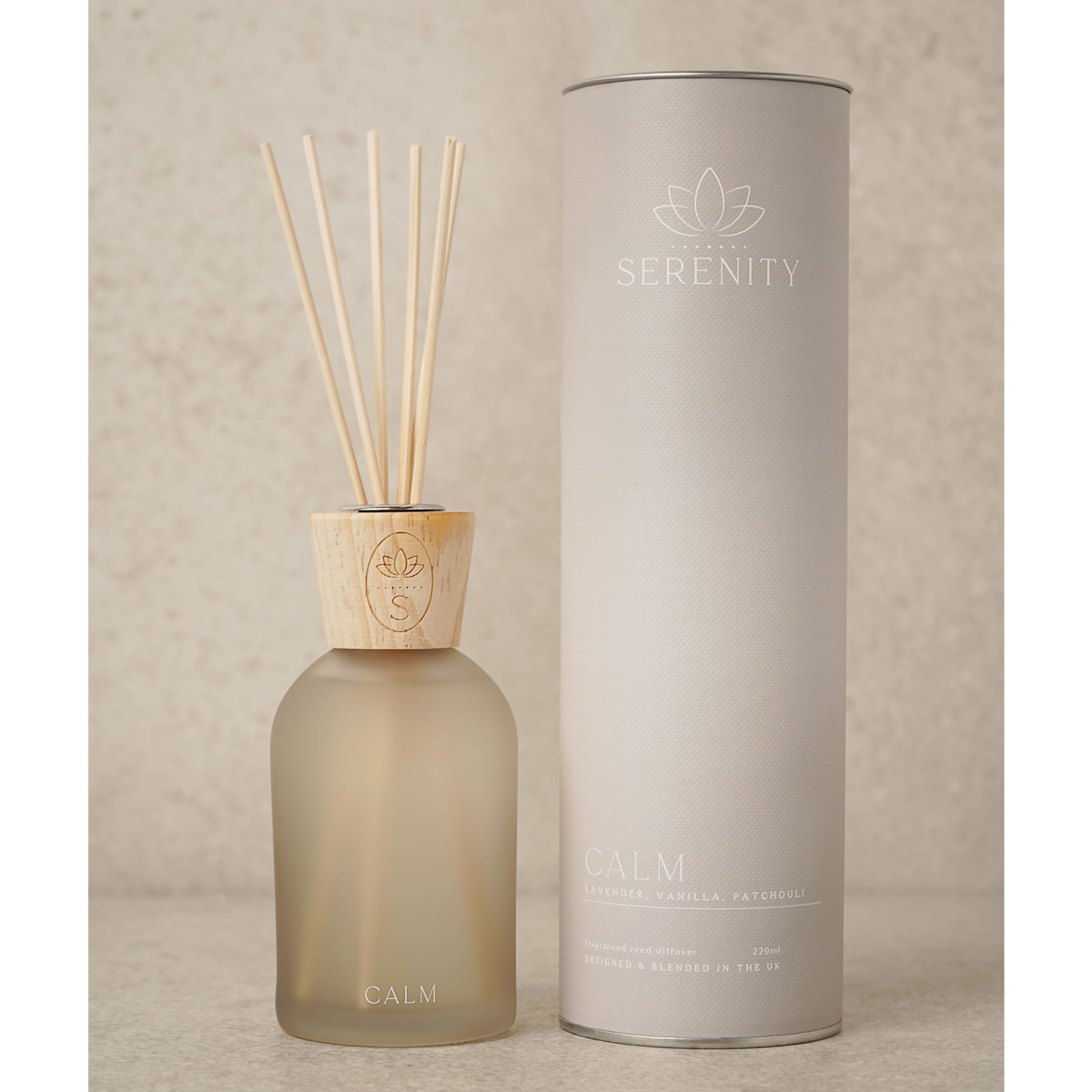 Serenity Calm Diffuser 220ml Lavender, Vanilla & Patchouli