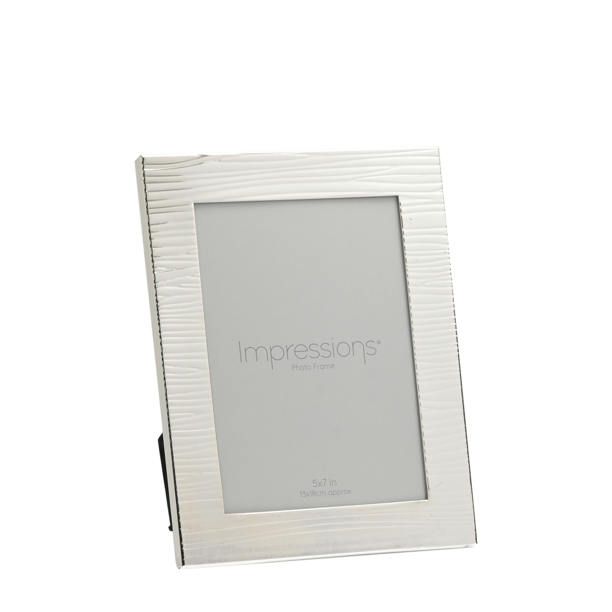 Impressions Ripple Texture Silverplated Frame 5" x 7"