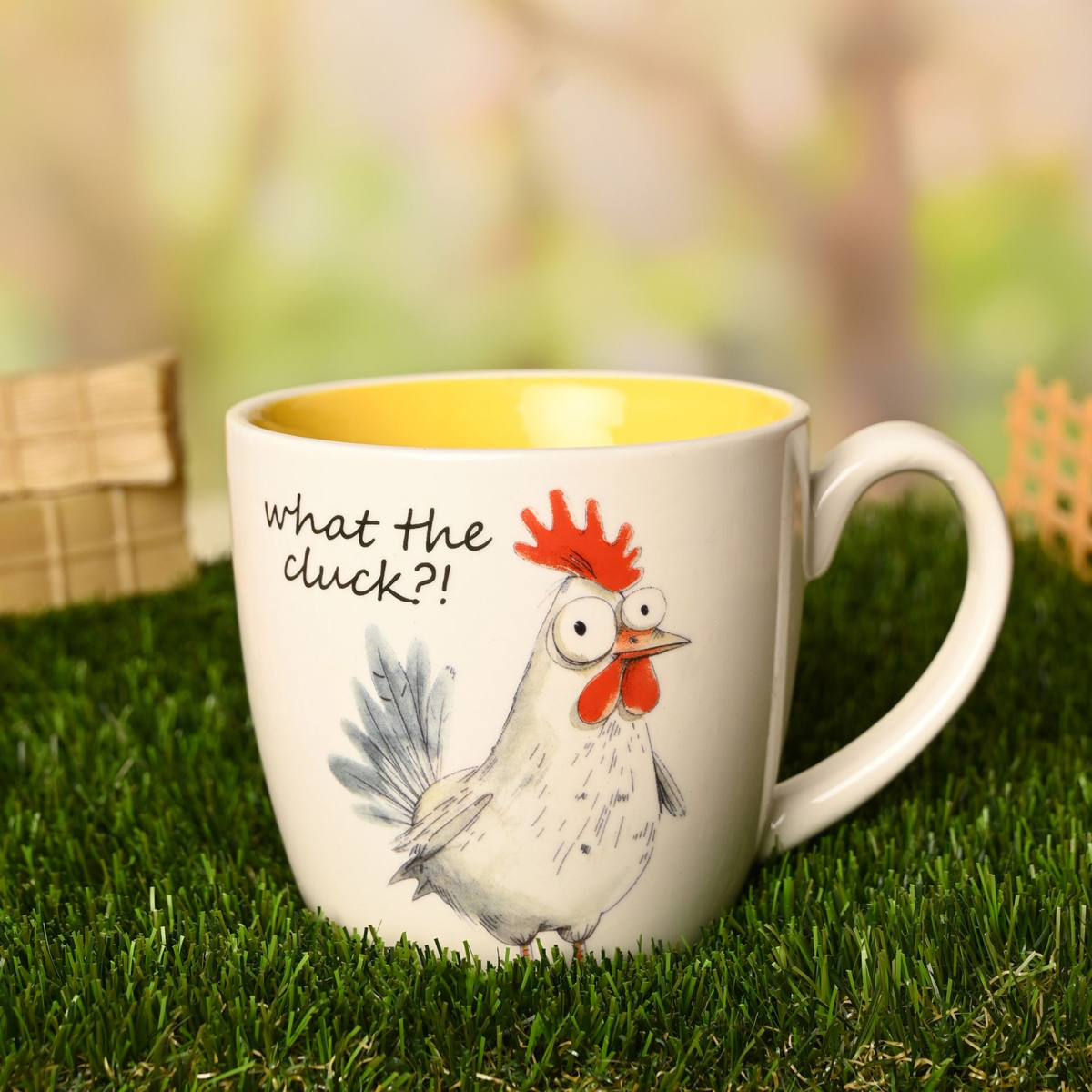 The Funny Farm Mug - "What the Cluck"