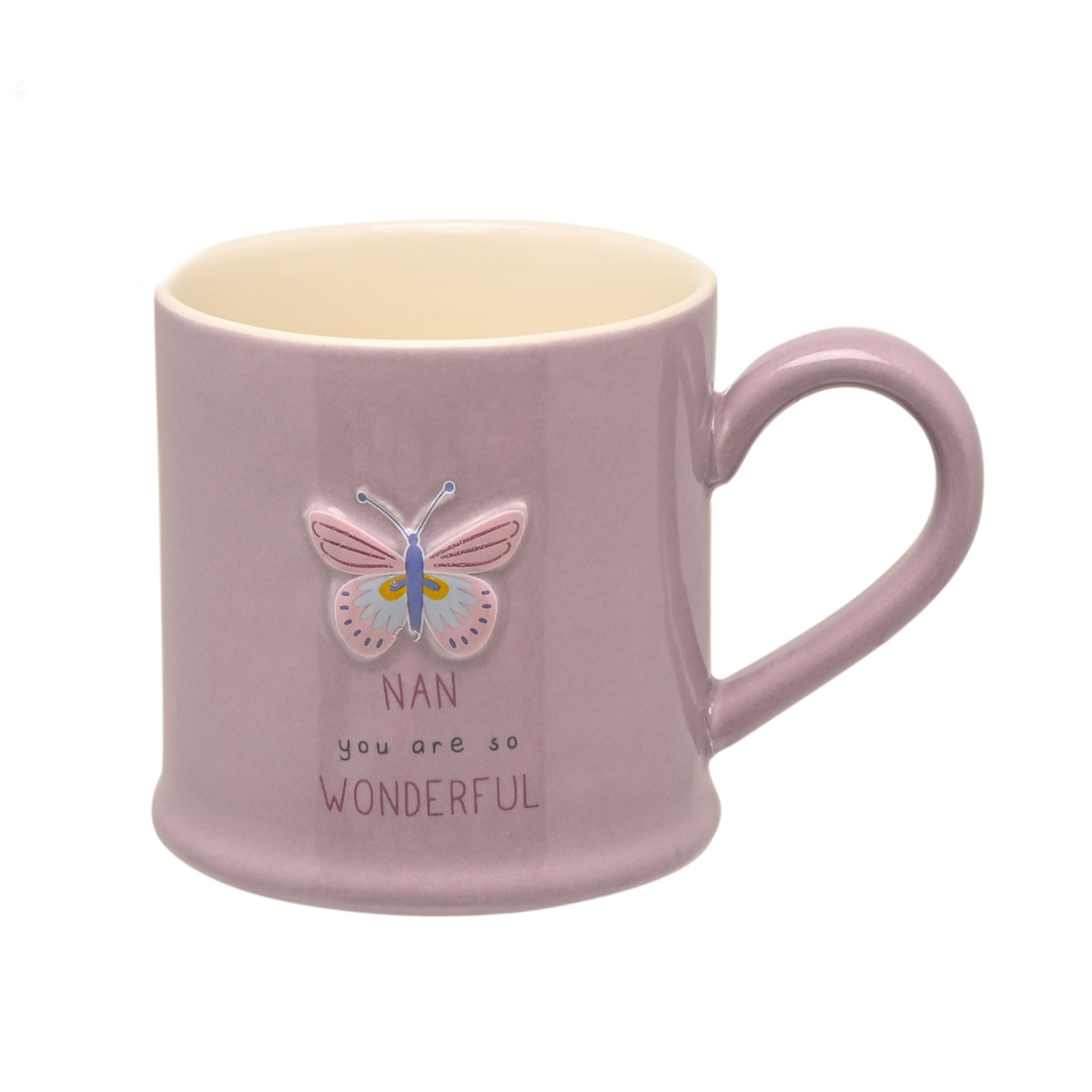 Love Life Embossed Mug - Nan
