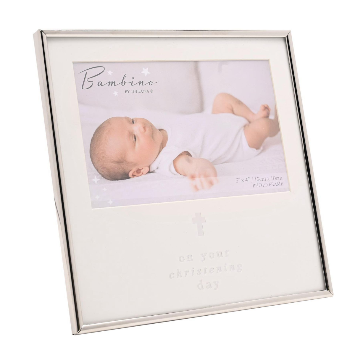 Bambino Silver Frame 6" x 4"  - Christening