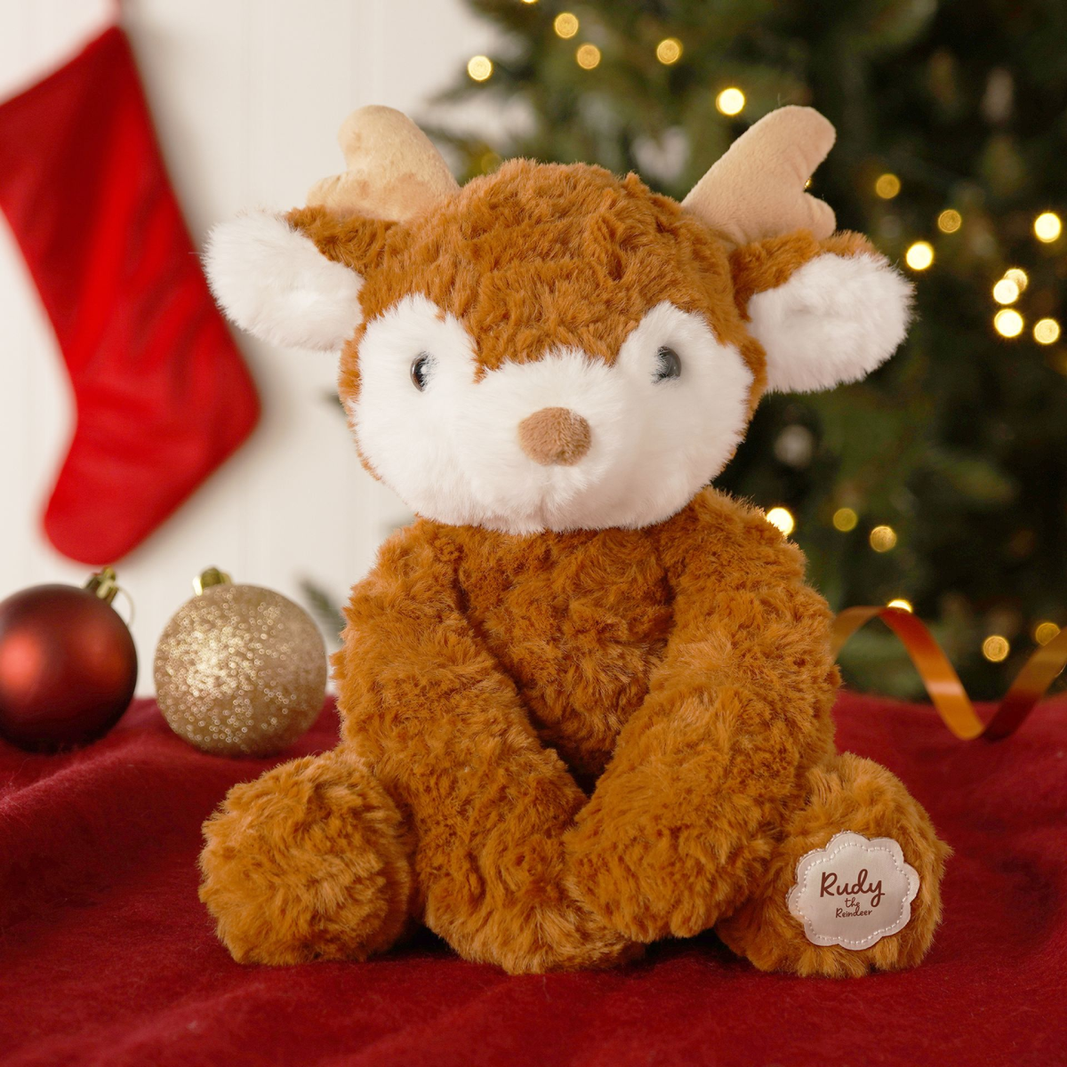 Rudy The Plush Reindeer 23cm