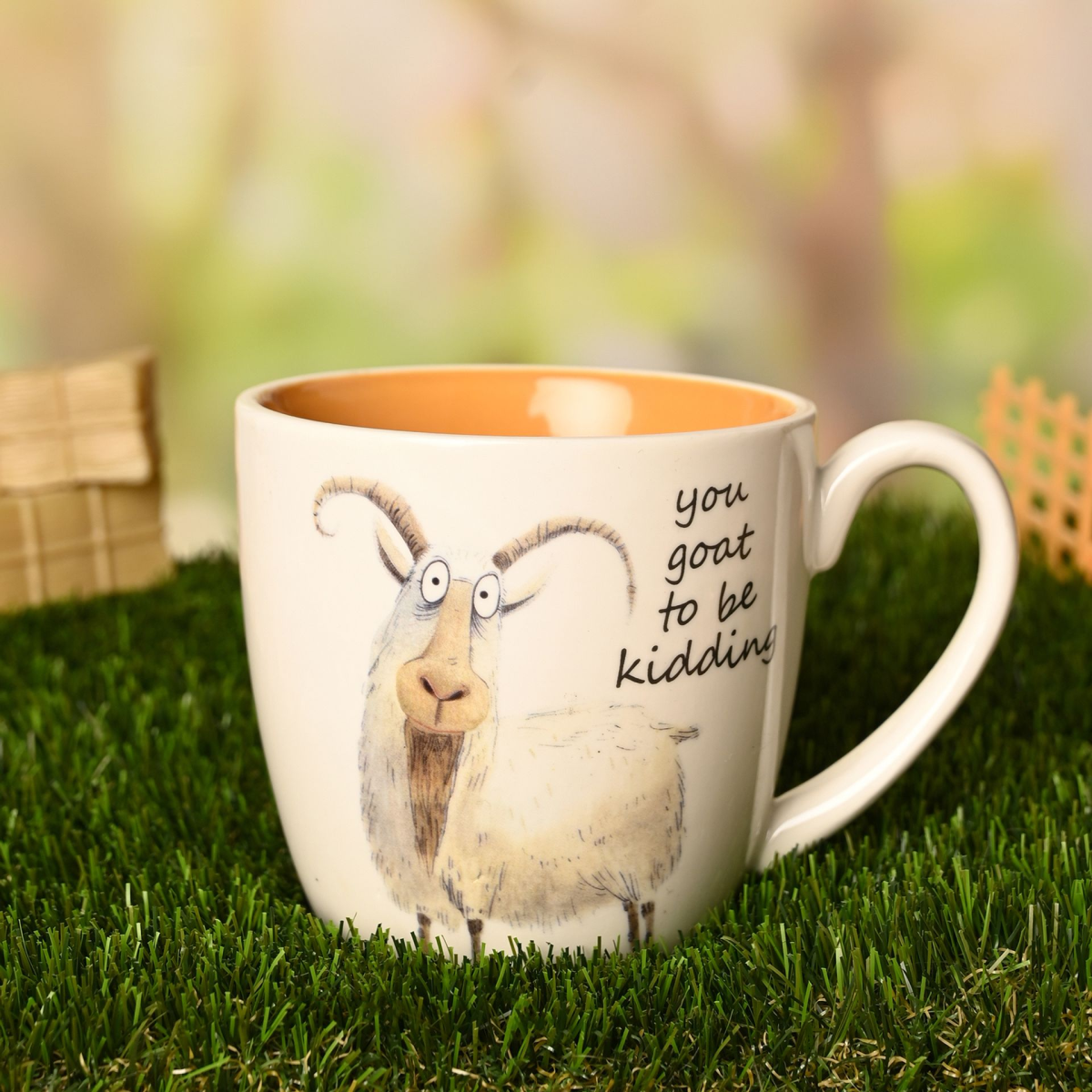 The Funny Farm Mug - "You Goat to be Kidding"
