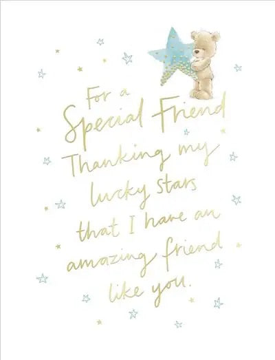 Special Friend Birthday Card - Lucky Stars