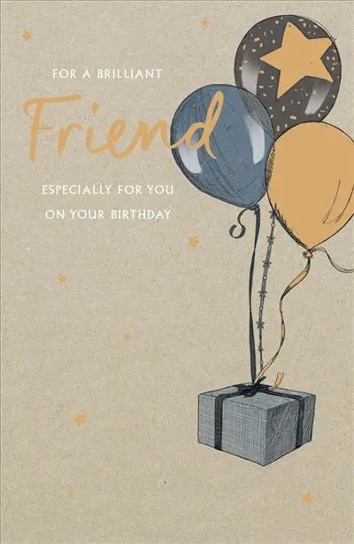 Friend Birthday Card - A Special Present