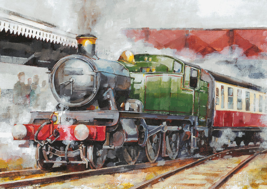 Birthday Card - Into The Station 