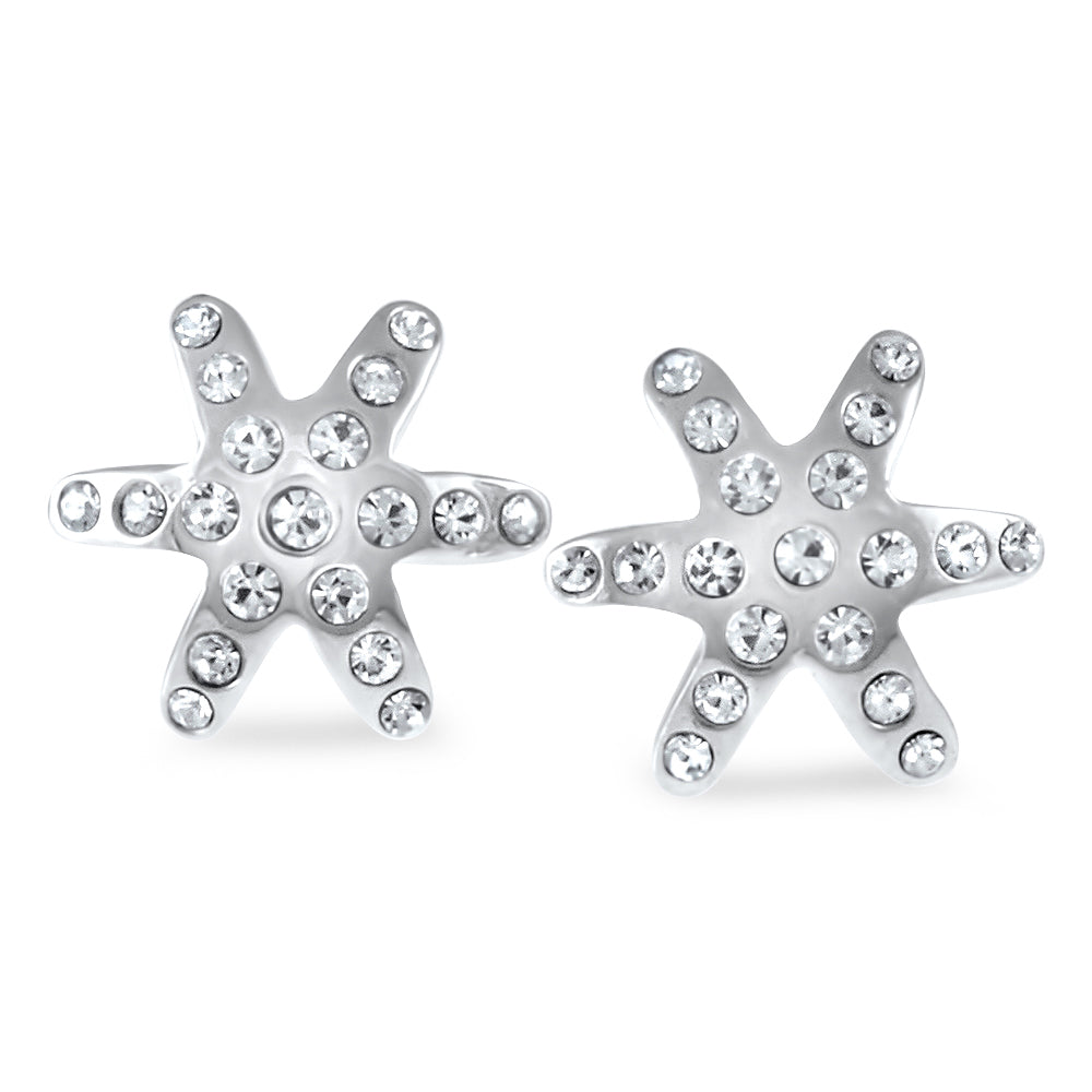 Cosmic B Stud Earrings Created with Swarovski Elements 