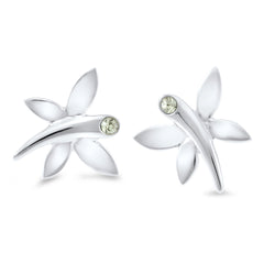 Crystal Butterfly Stud Earrings Created with Swarovski Elements 