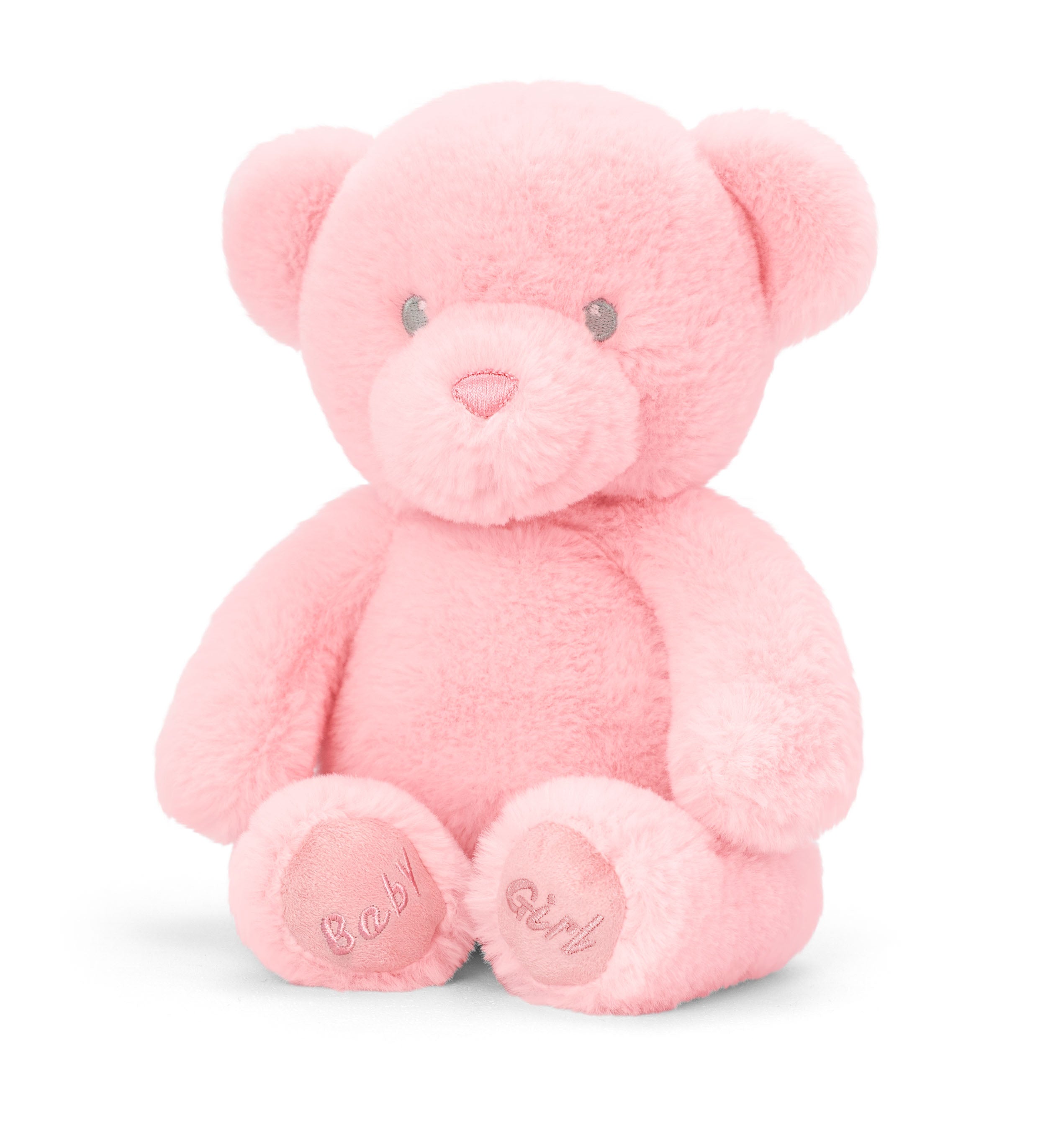 Baby Girl Bear Soft Toy - Keel Toys - 25cm 